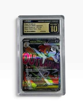 Pokémon Mega Scrafty ex 231/193 CGC 10 Pristine Mega Dream ex